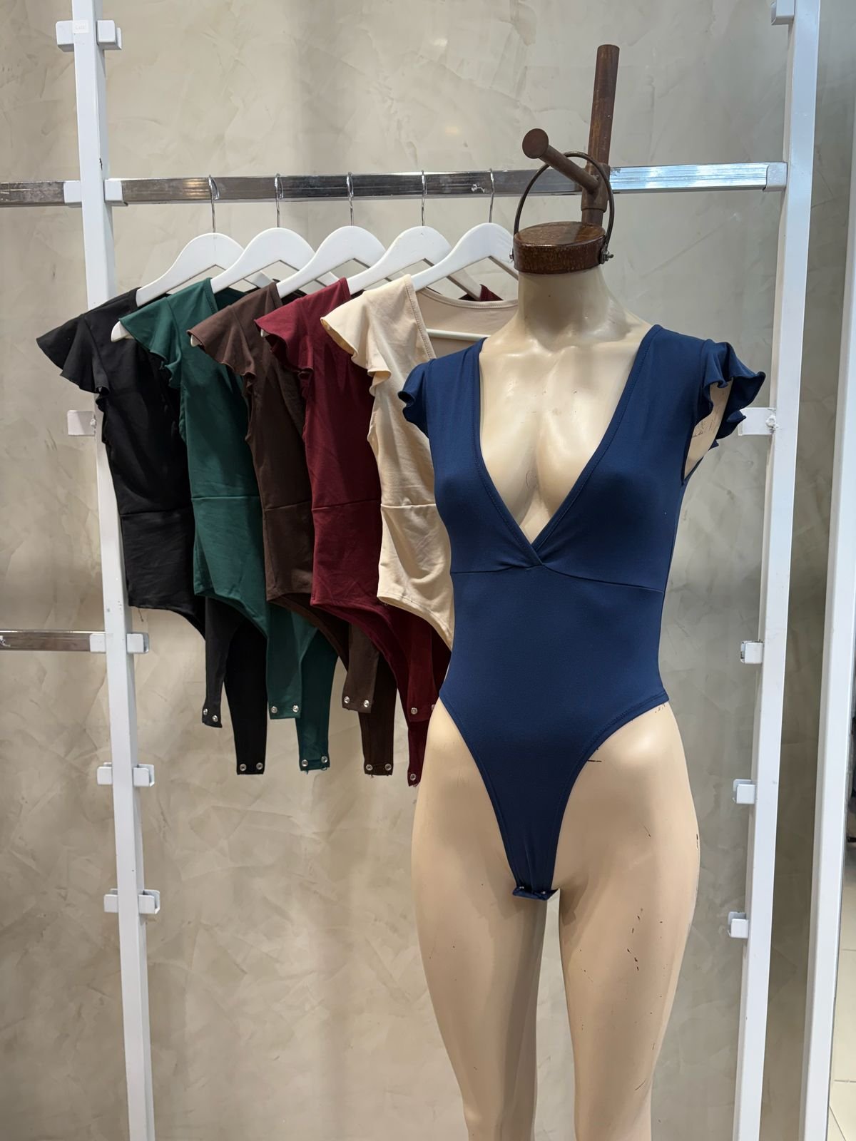 Body mangas volados (Modal soft)