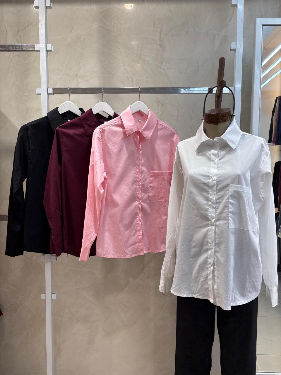 Camisa Larga Mabel - Poplin