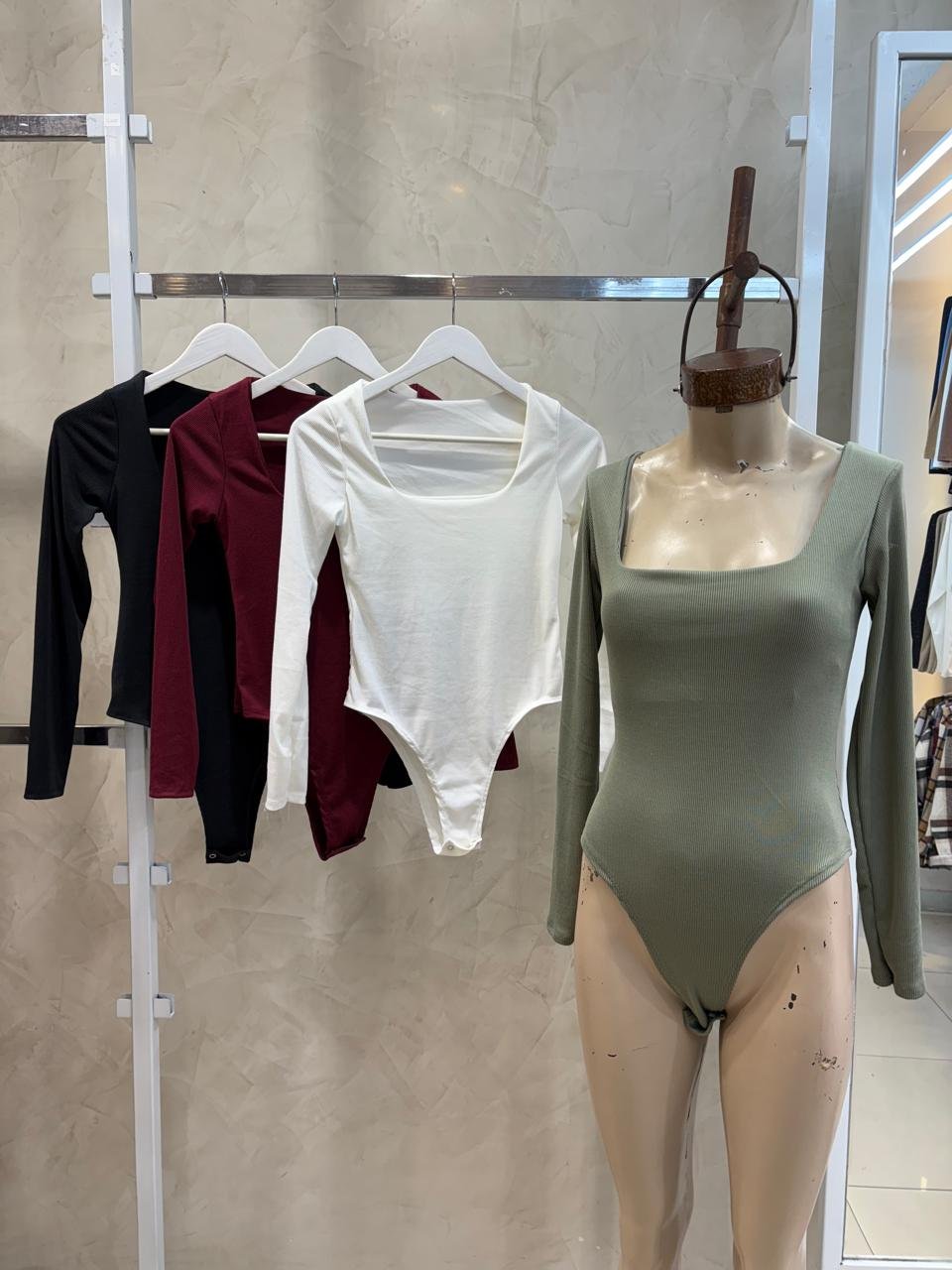 Body Escote Cuadrado (Morley)