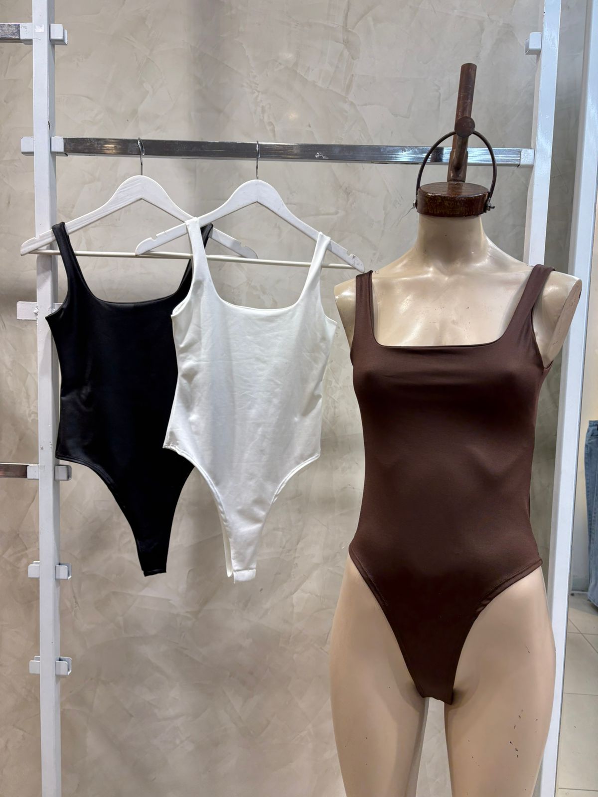 Body escote cuadrado (Retro)