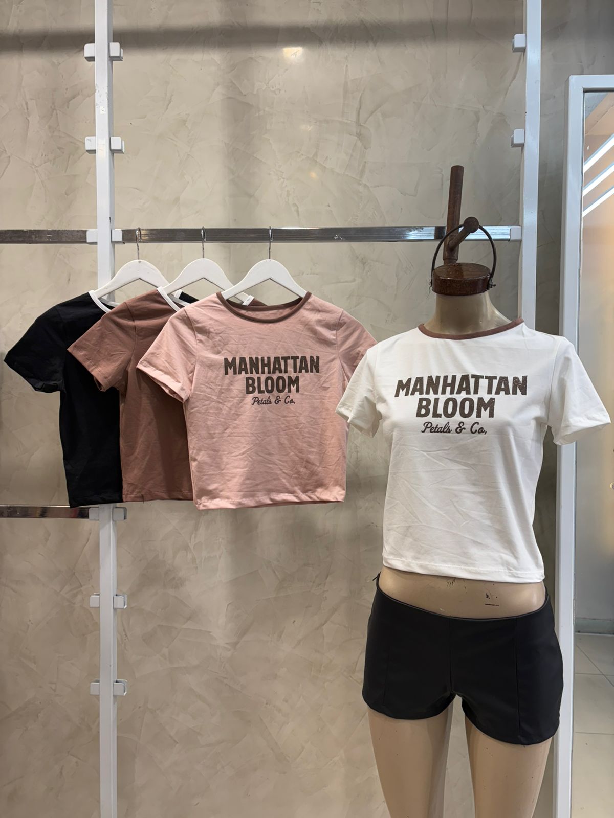 Remera Manhattan Bloom - Algodon y lycra