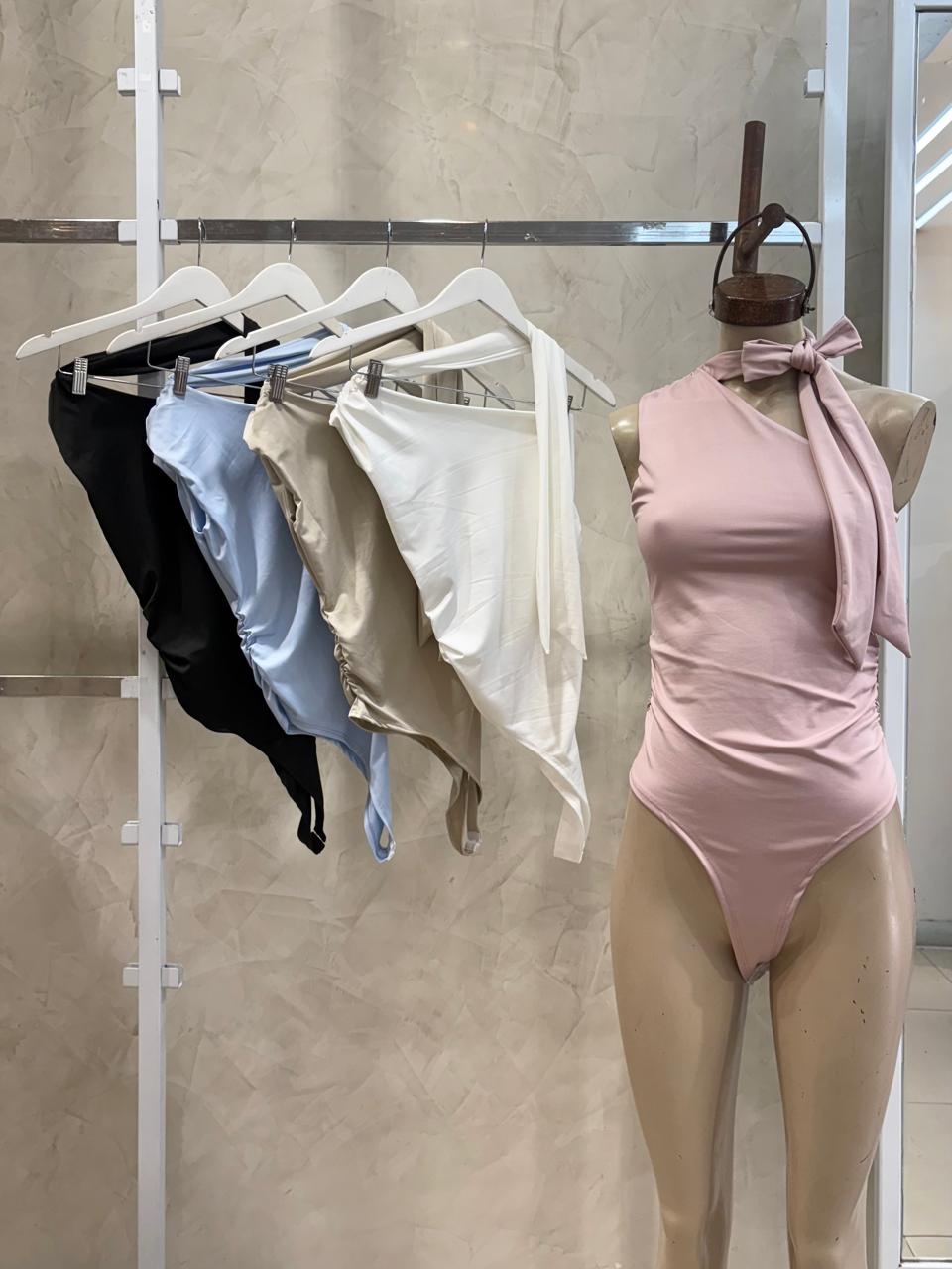 Body c/lazo en cuello (Microfibra)