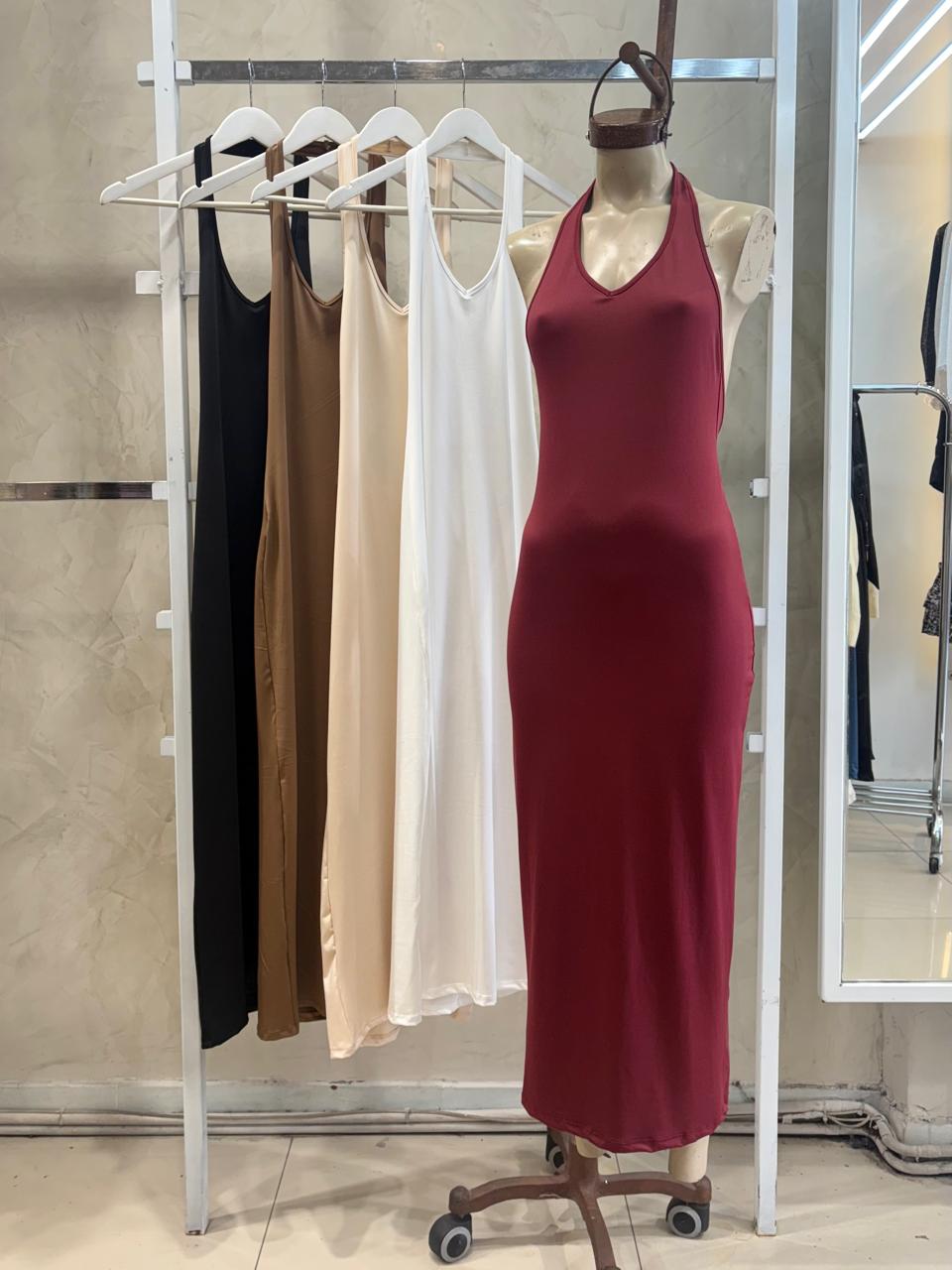 Vestido largo Marilyn (Microfibra)