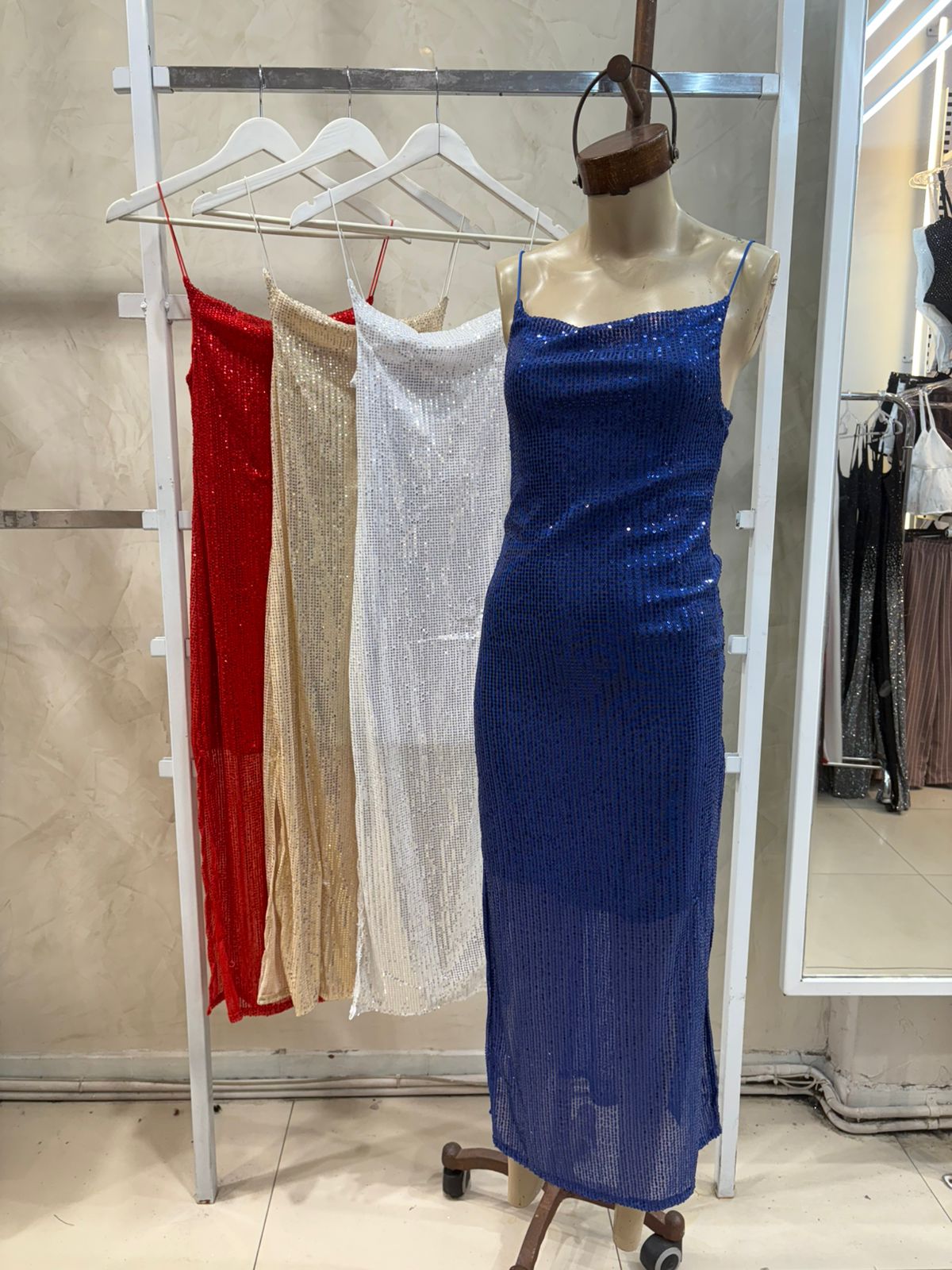 Vestido largo (Lentejuela)