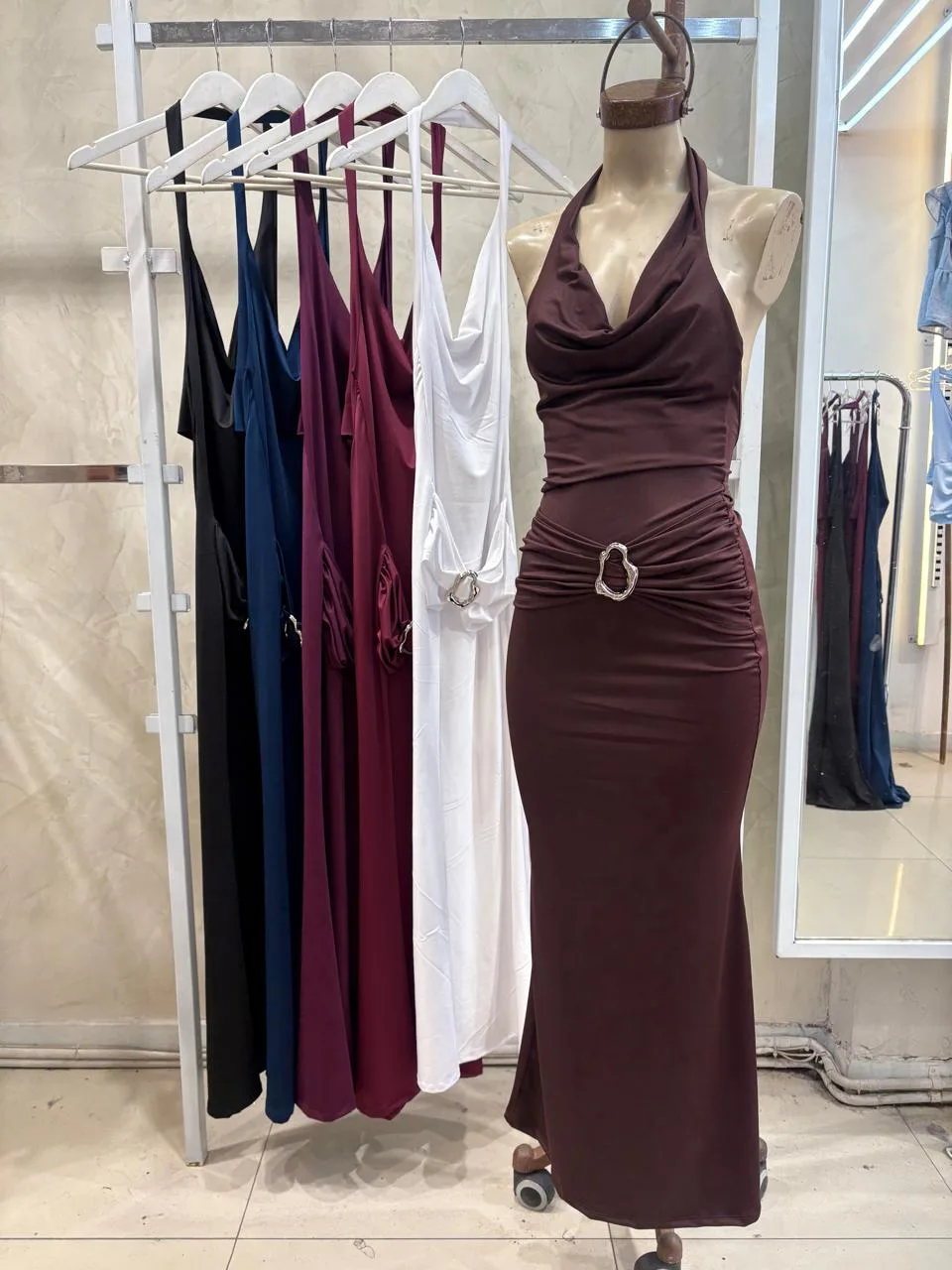 Vestido Teresa Buche c/ Cinto (microfibra)