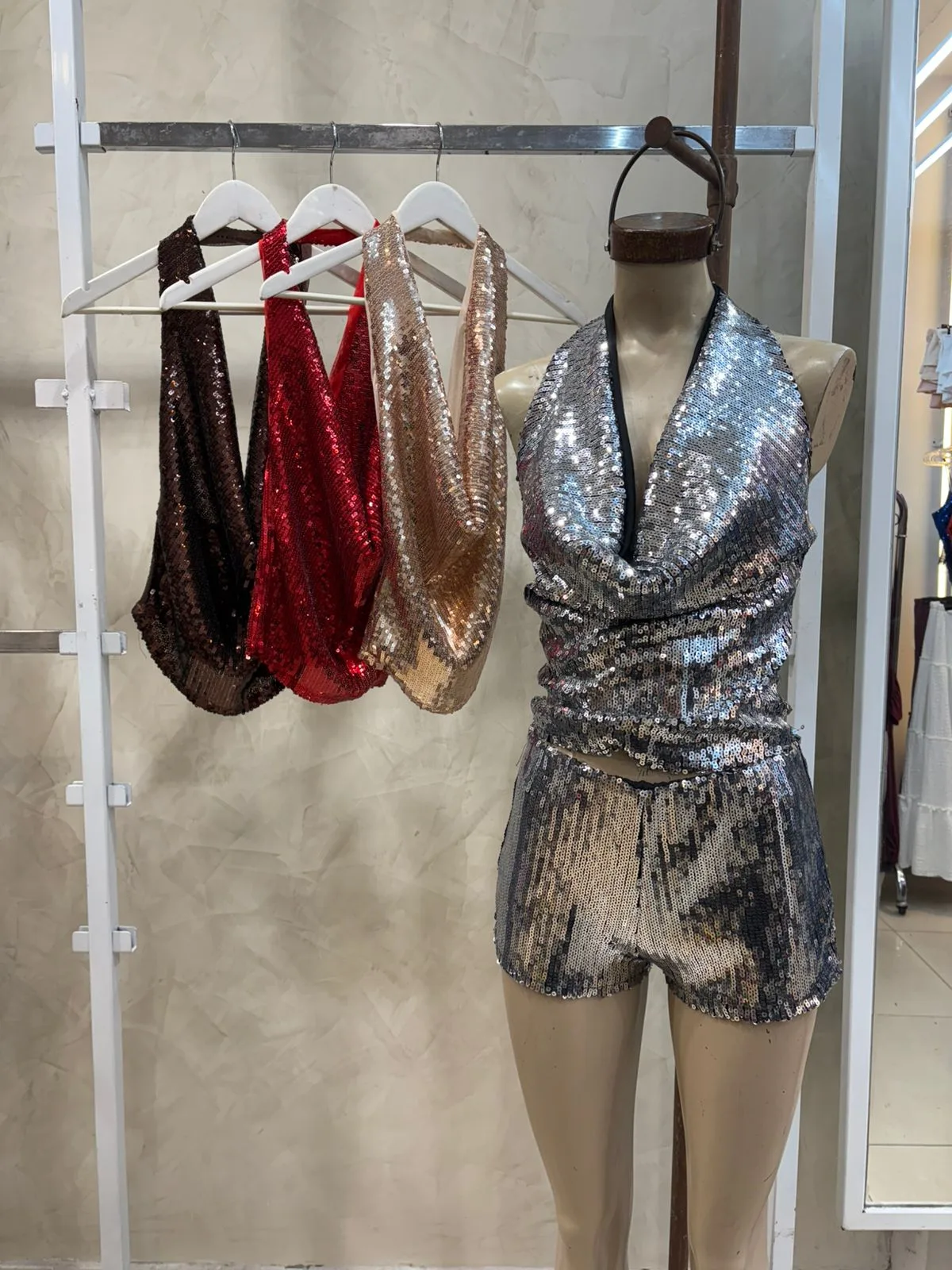 Top buche Frida (Lentejuela)