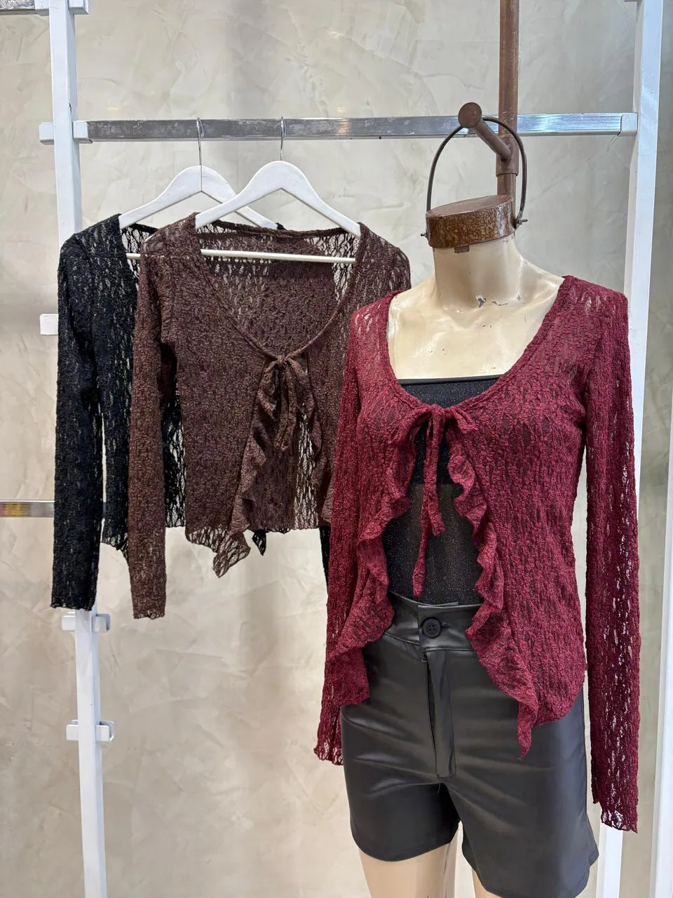 Saquito para atar M/L (Encaje carmela)