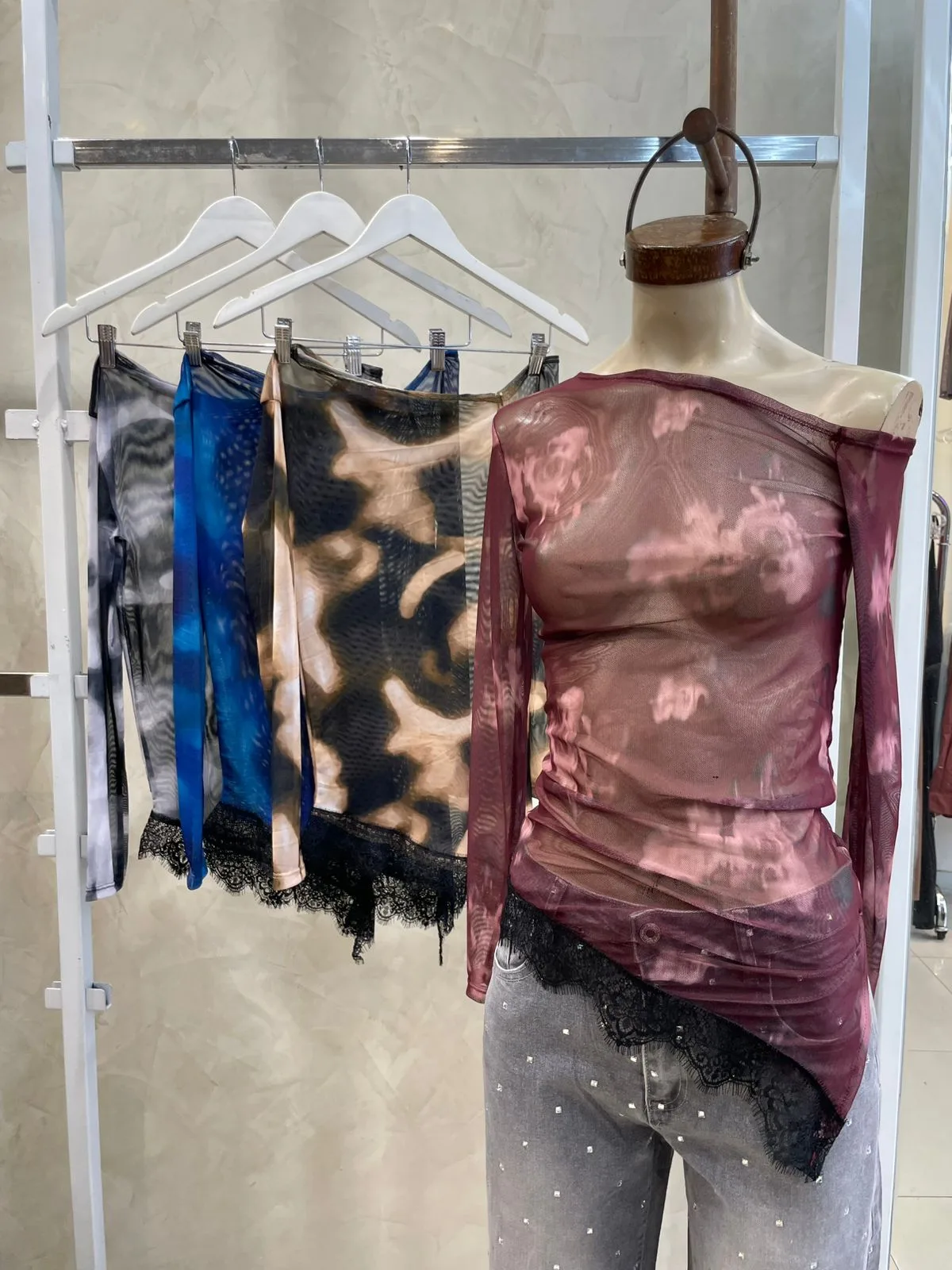 Remera pico m/l (tull sublimado)