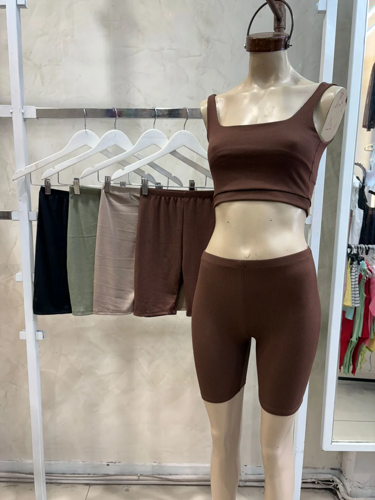 Conjunto short/top tini (morley)