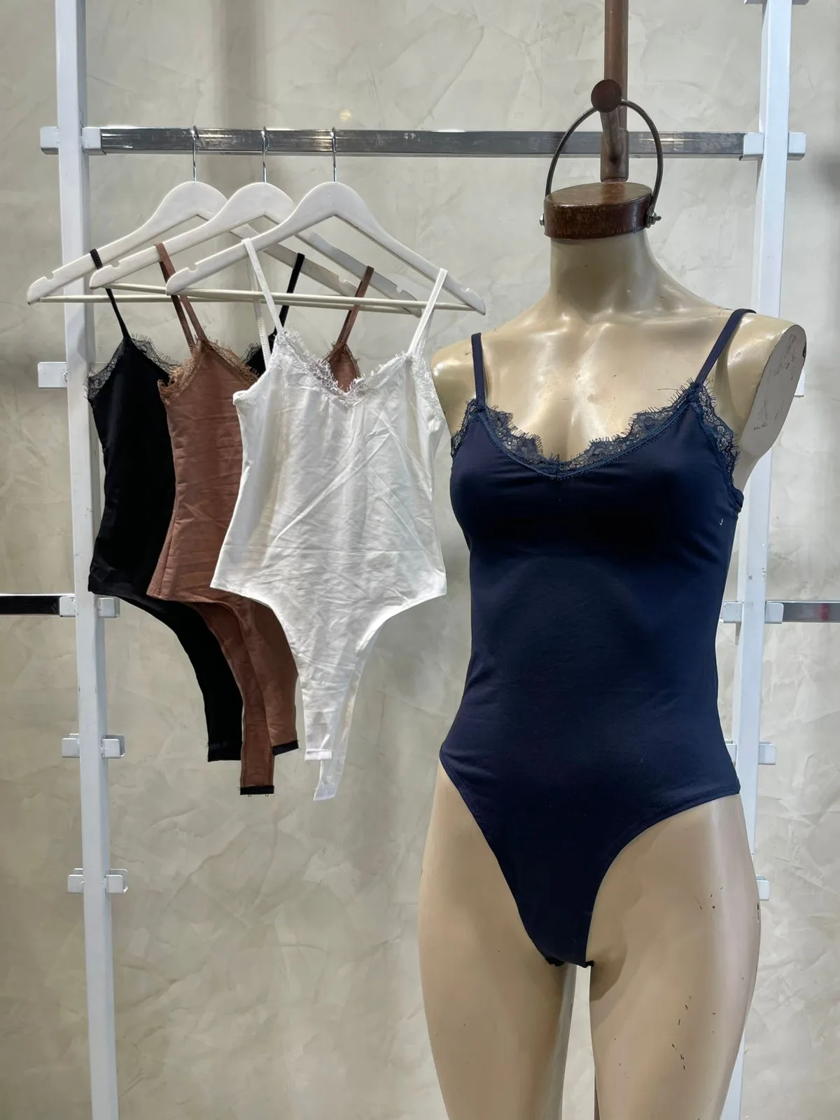 Body Puntilla (Algodón Lycra)