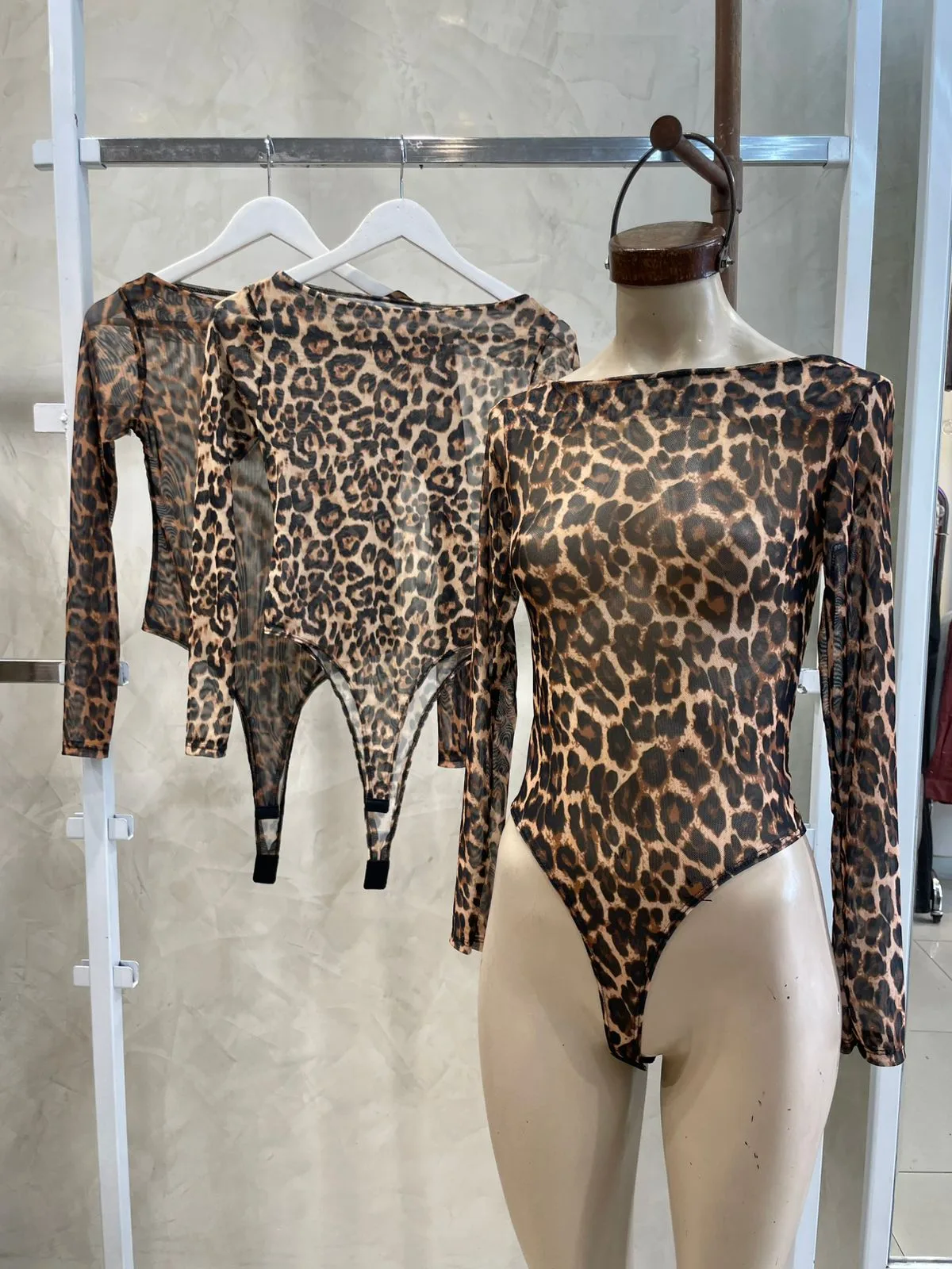 Body Cuello Bote (Tull Animal Print)
