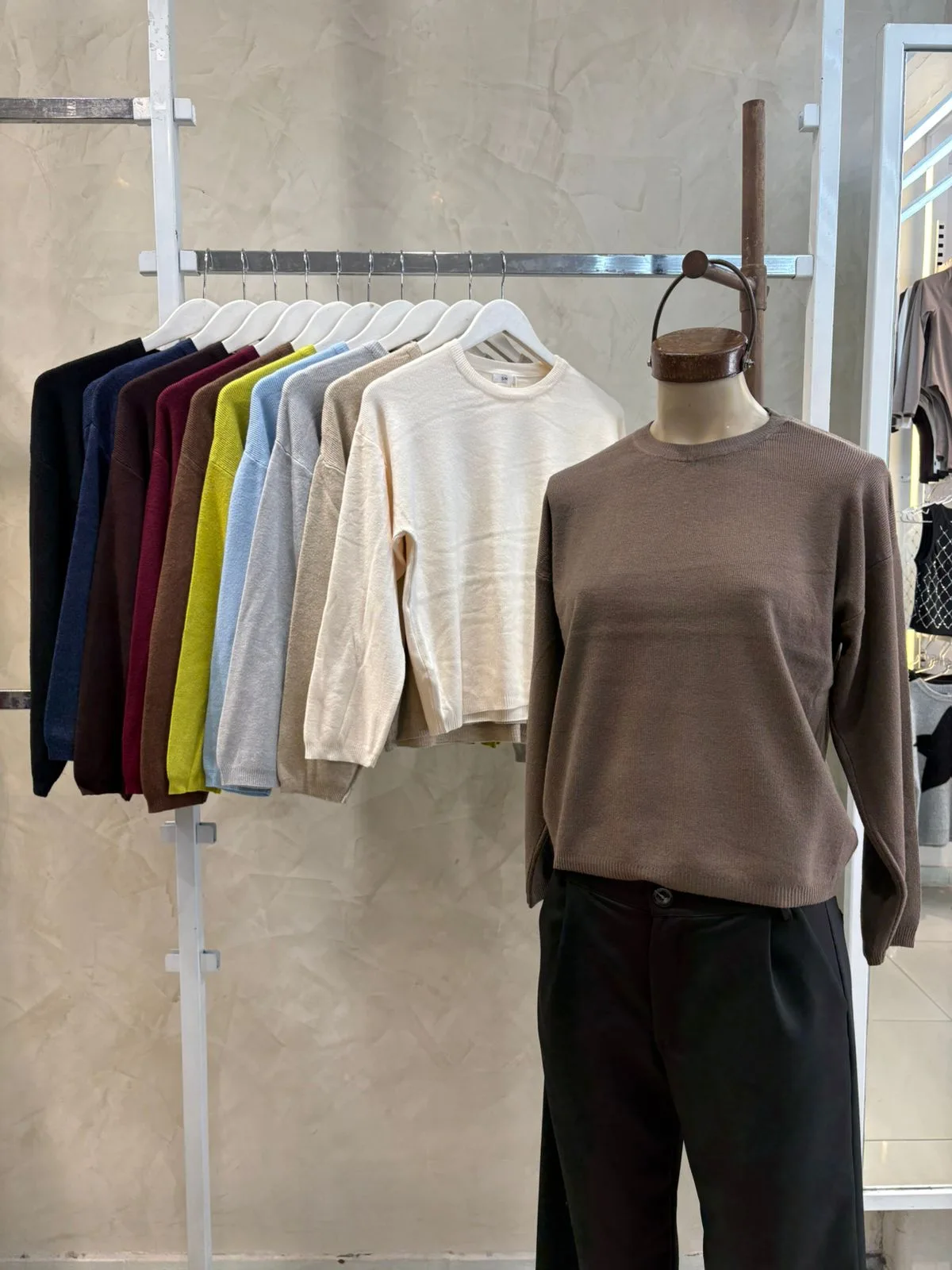 Sweater Alessia cuello redondo (importado)