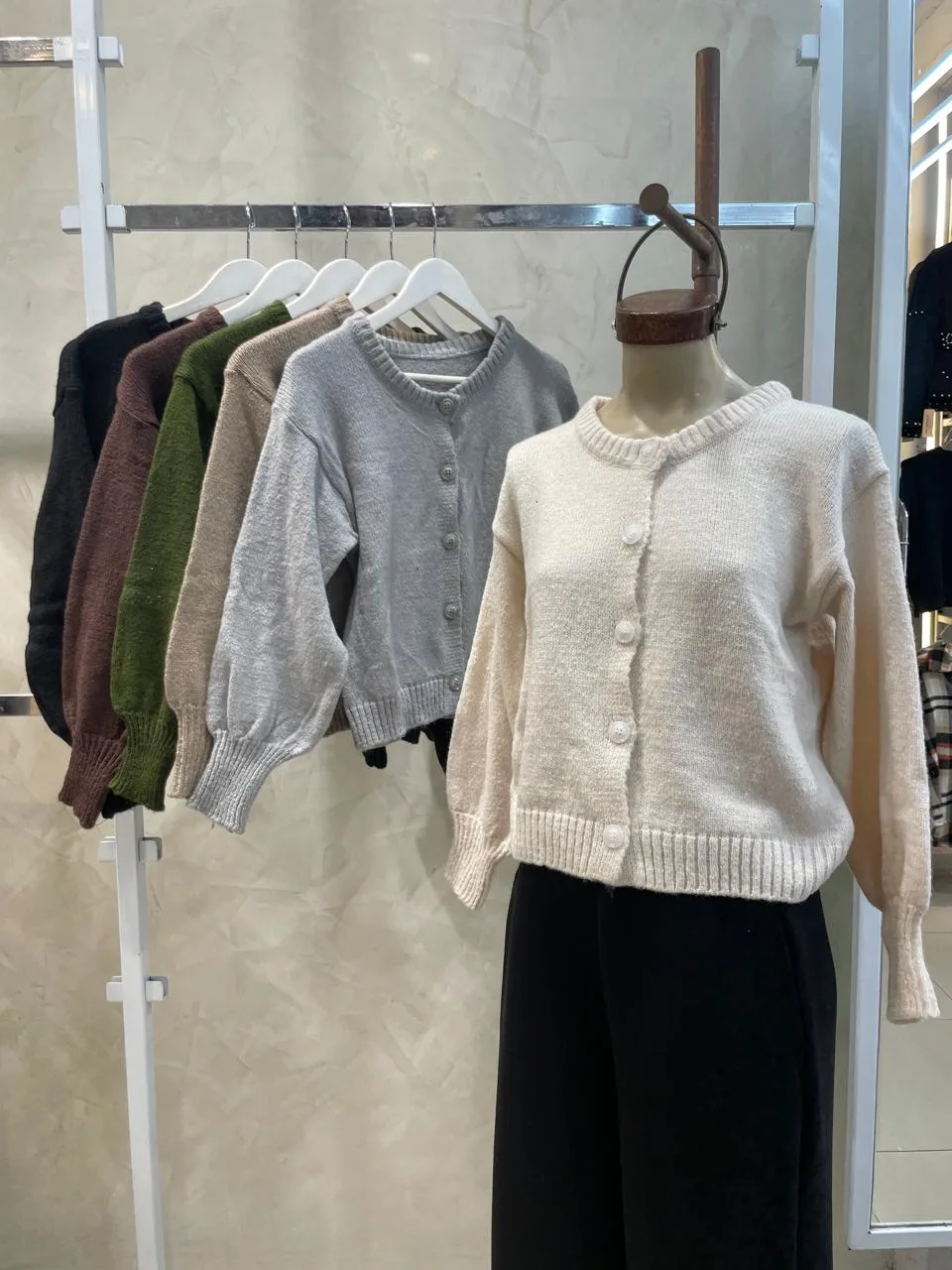 Cardigan Botones (Tejido)