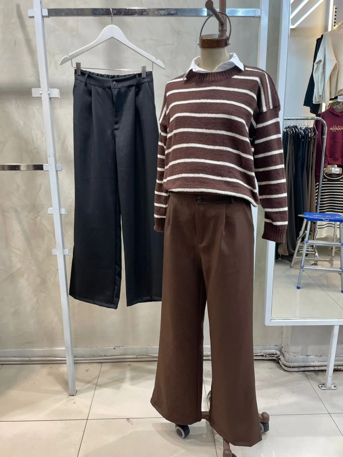Pantalón Pinza c/Elástico - Sastrero - Negro, 3