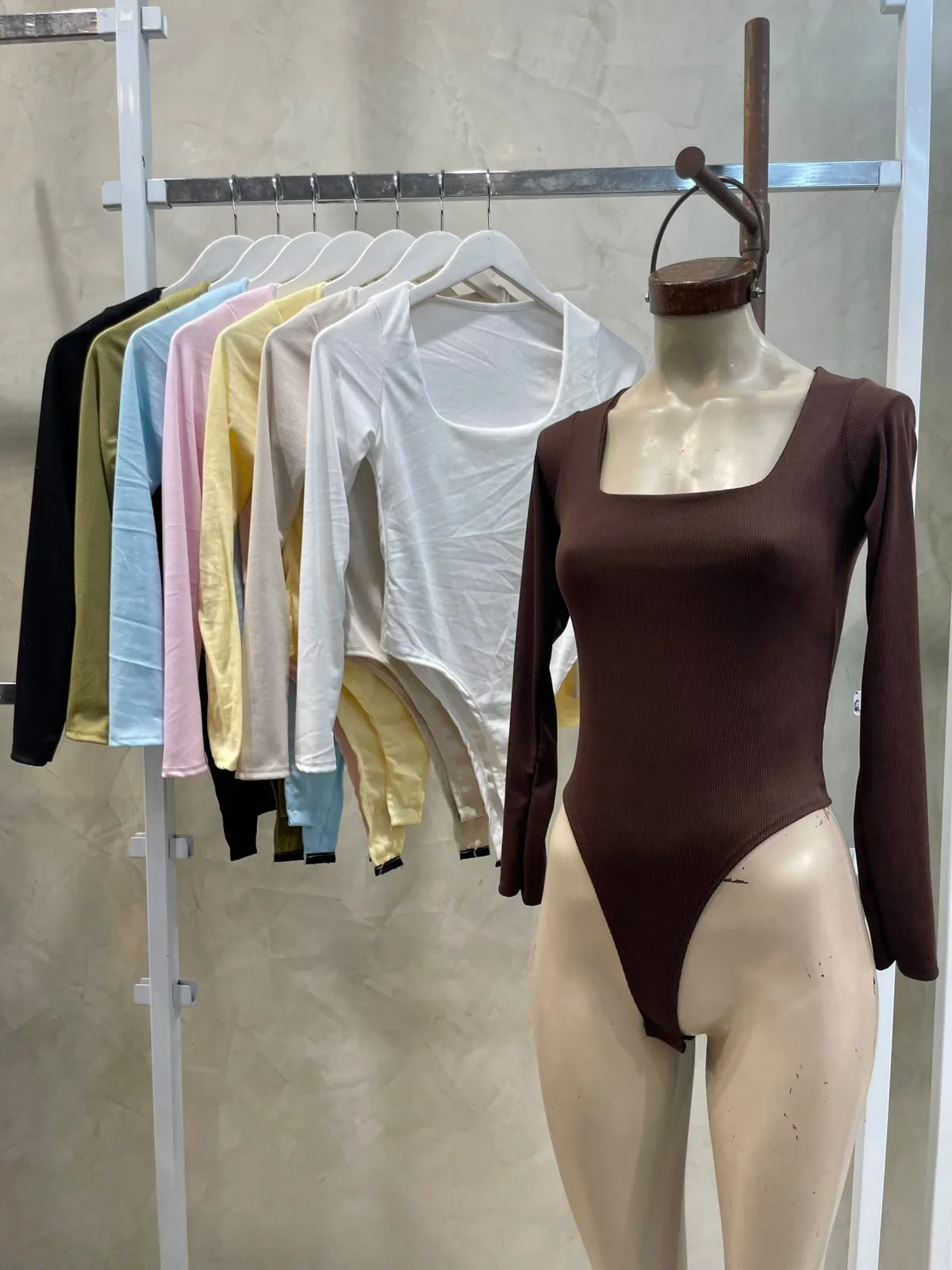 Body Escote Cuadrado ML - Morley