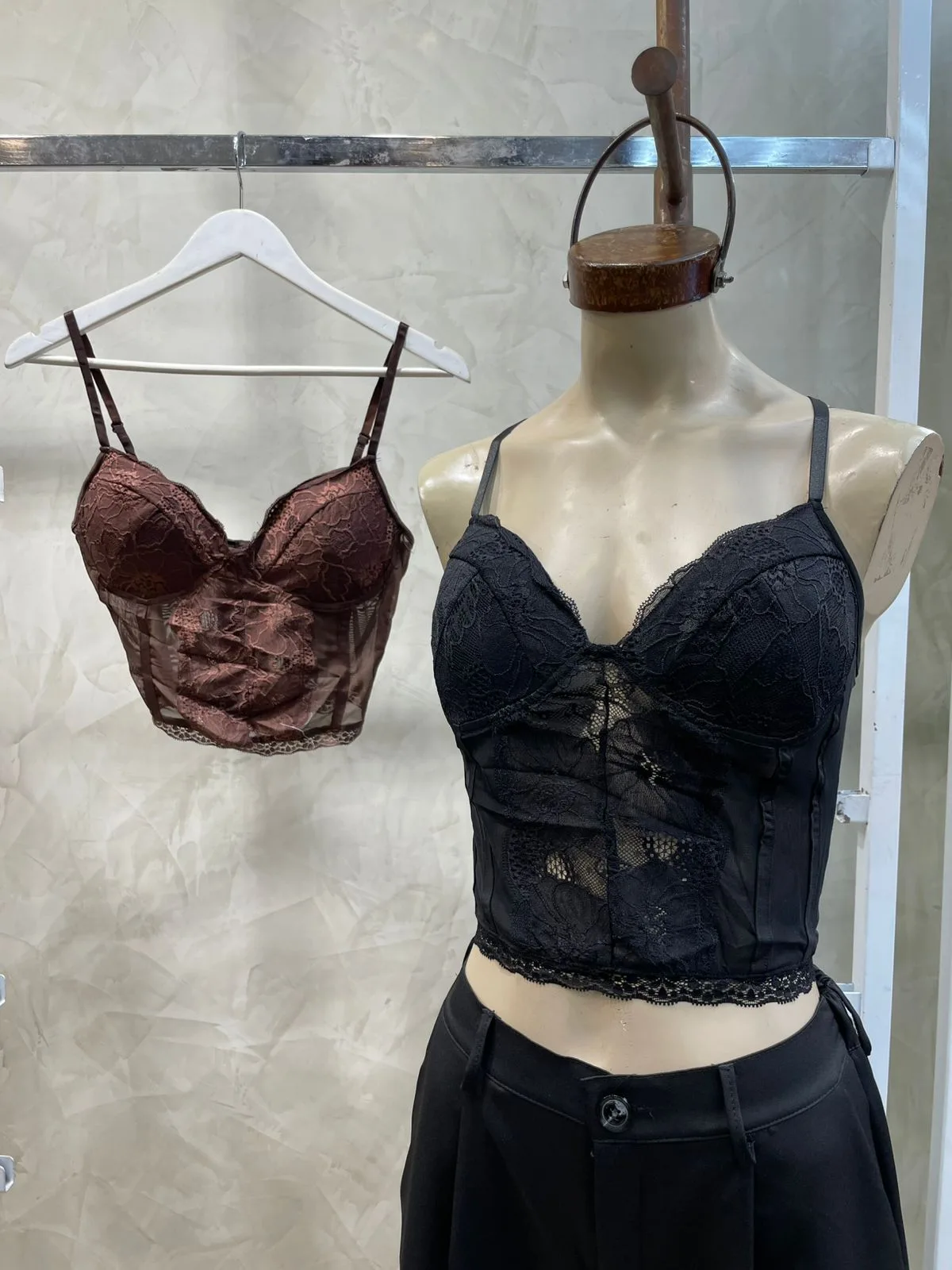 Top Corset Encaje (Importado)