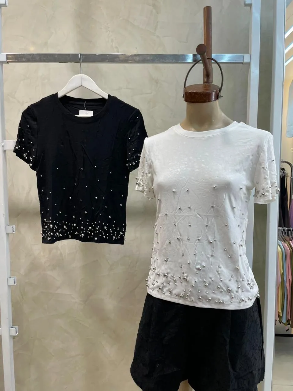 Remera Degrade Perlas (importado)