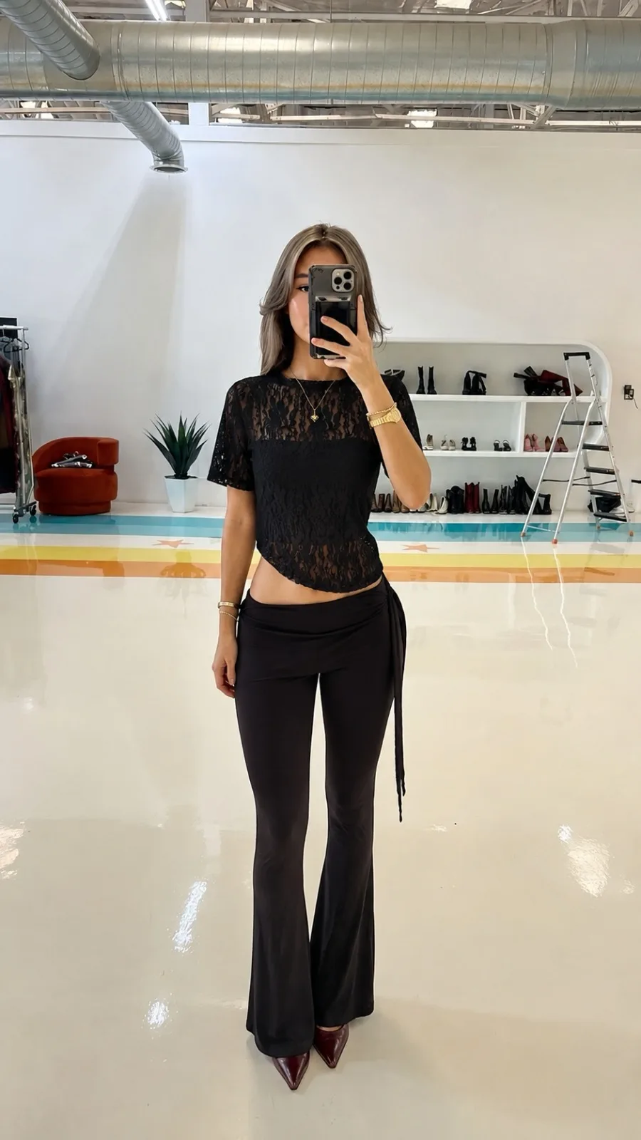 Remera M/C (encaje)