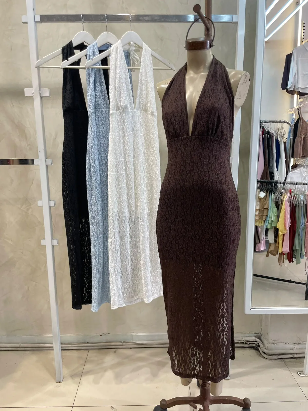 Alternative view of Vestido Marilyn (encaje)