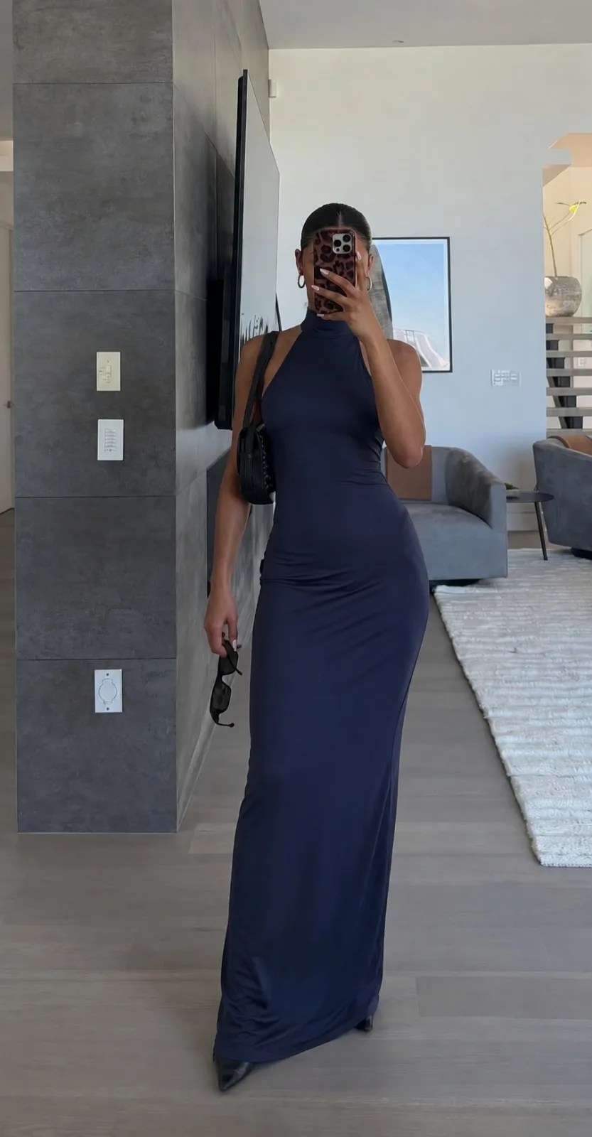 Vestido Largo Para atar (microfibra)