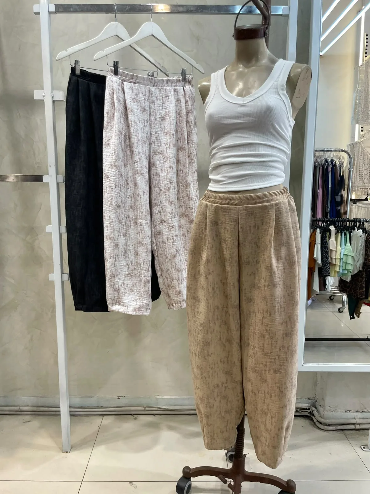 Babucha (lino batik) - Hera (foto 2)