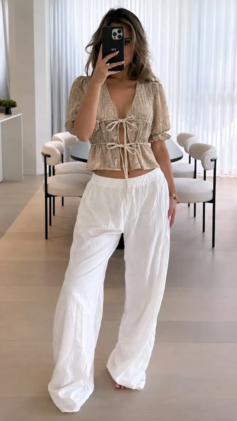Blusa c/ Tiras (crochet)